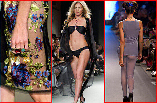 Sexy und selbstbewusst: so präsentieren die Models die Kreationen auf der Tel Aviv Fashion Week.