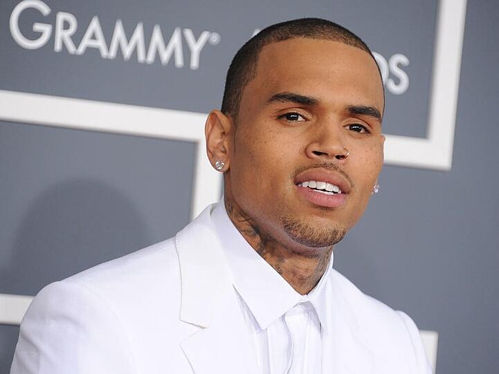 Chris Brown bei den Grammy Awards in Los Angeles