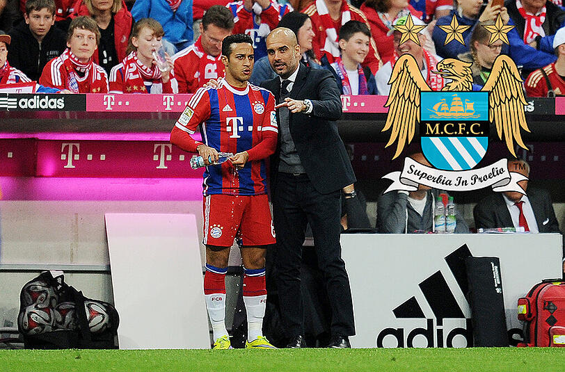 Ist das was dran? Der englische "Guardian" berichtet, dass Guardiola seinen Schützling Thiago mit zu Manchester City nehmen möchte.