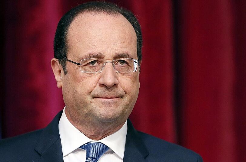 Frankreichs Präsident will "die Stufe der Sanktionen erhöhen".