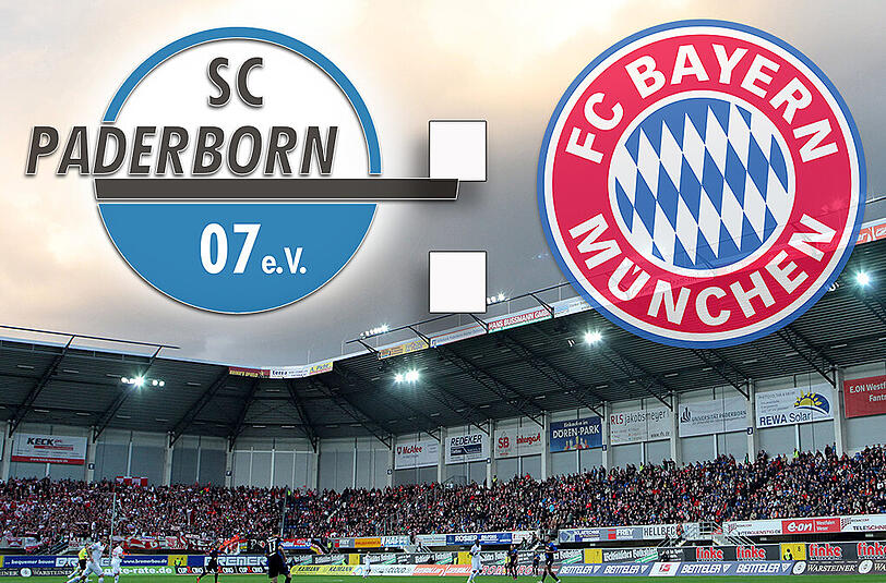 Der SC Paderborn empfängt den FC Bayern