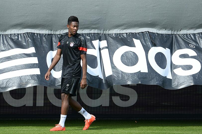 Die Bilder vom Abschlusstraining der Bayern vor dem Barca-Spiel!