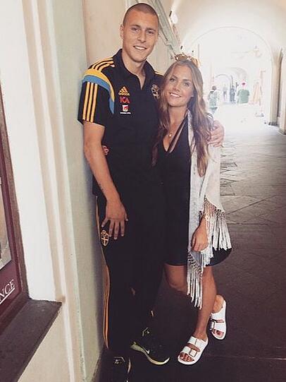 Benfica Lissabon: Der schwedische Abwehrspieler Victor Lindelöf ist mit Maja Nilsson zusammen