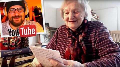 Der YouTuber Gronkh bescherte einer märchenerzählenden Oma auf YouTube einen überraschenden Geld- und Viewer-Segen.
