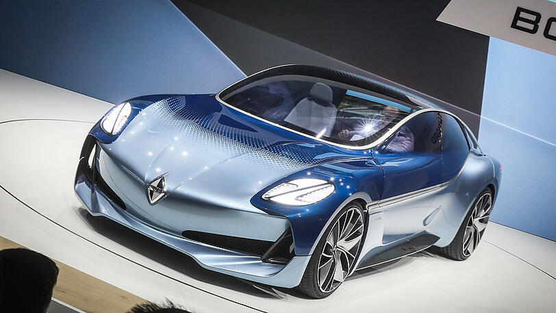 Zwischen Zukunft und Retro: Borgward zeigt eine neue Isabella als elektrifiziertes Konzeptauto.