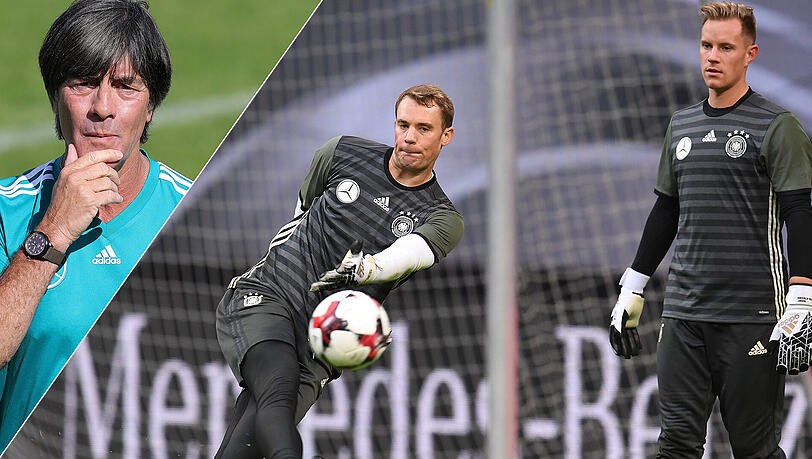 Manuel Neuer oder Marc-Andre ter Stegen? Joachim Löw hat sich fest gelegt. Manuel Neuer oder Marc-Andre ter Stegen? Joachim Löw hat sich fest gelegt.