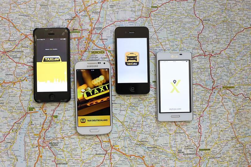 Apps im Test: Für den Test wurden die Apps auf mehreren Strecken in München getestet.
