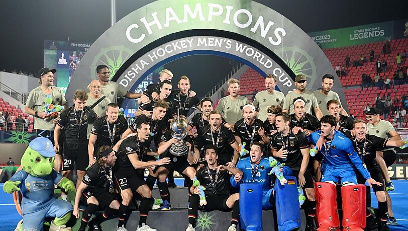 Deutschlands Hockey-Männer feiern den ersten WM-Titel seit 17 Jahren.
