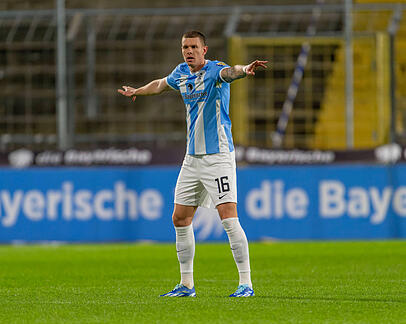 Fehlt dem TSV 1860 gegen Preußen Münster: Max Reinthaler.