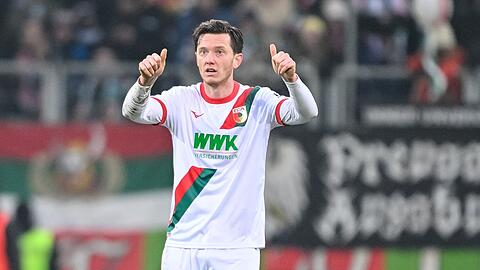 Michael Gregoritsch war schon bei Manuel Baums letztem DFB-Pokal-Auftritt 2019 dabei. (Archivbild)