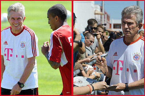 Trainingsauftakt bei den Bayern - die Bilder.