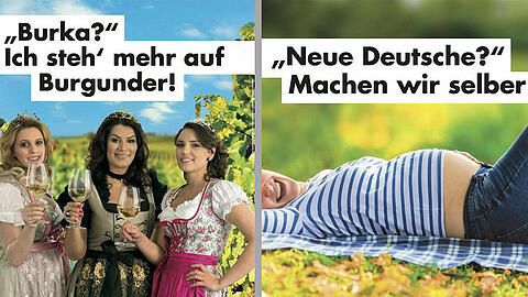 Mit dieser Plakatkampagne will die Bundes-AfD den Wahlkampf betreiben. Sehen Sie alle Motive in unserer Fotostrecke.