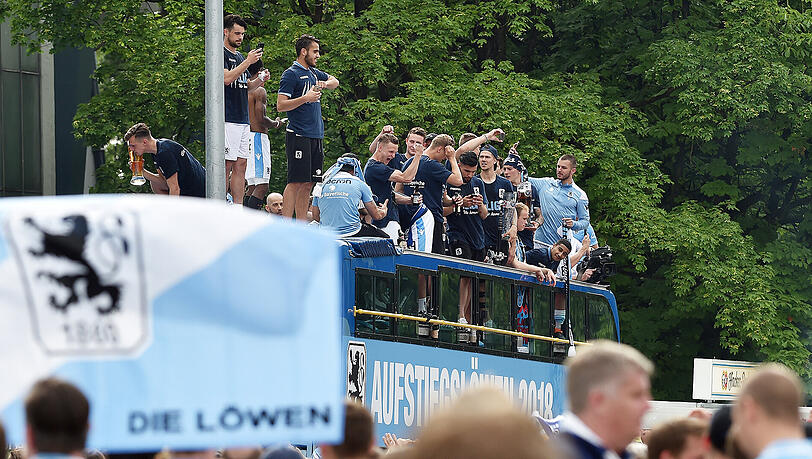 TSV 1860 München, Aufstiegsfeier, Aufstieg TSV 1860 München, Aufstiegsfeier, Aufstieg