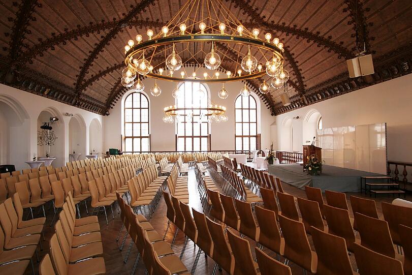 Im Saal des Alten Rathaus werden regelmäßig verdiente Münchner geehrt.