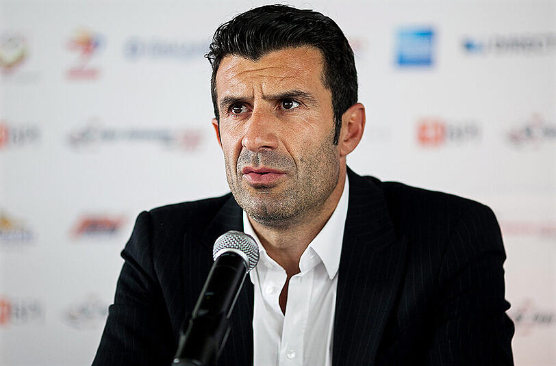 Luis Figo kandidiert für den Posten als neuer Präsident der FIFA.