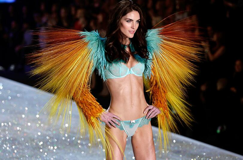 Hilary Rhoda bei der "Victoria's Secret Fashion Show"