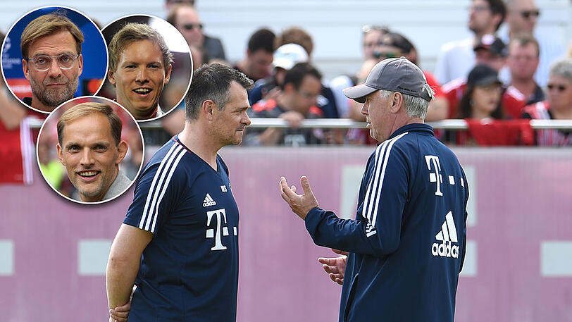 Carlo Ancelotti (r.) ist raus. Wer übernimmt?