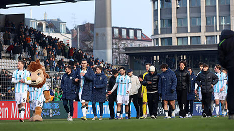 Der TSV 1860 spielt 2:2 gegen Alemannia Aachen.