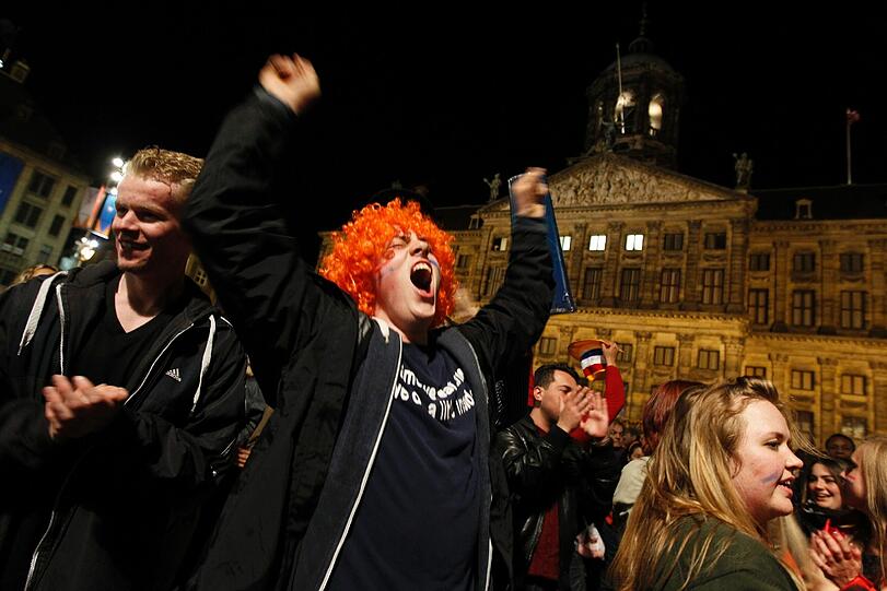 Amsterdam - die "orangene" Hauptstadt der Welt.