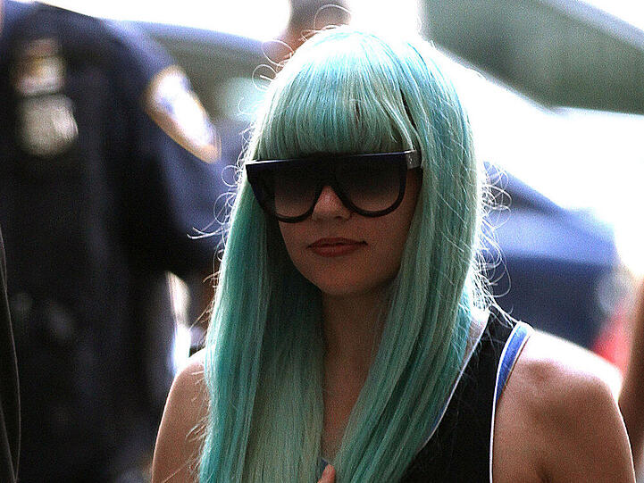 Amanda Bynes auf dem Weg ins Strafgericht von New York City im Juli 2013