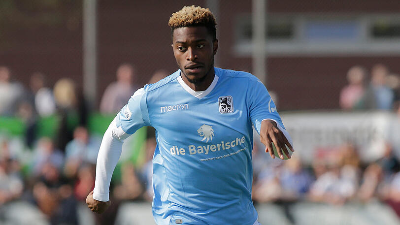 Ist gegen Eichstätt wieder fit: Außenbahnspieler des TSV 1860, Kodjovi Koussou.