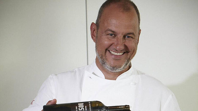 Frank Rosin hat seinen eigenen Wein Frank Rosin hat seinen eigenen Wein