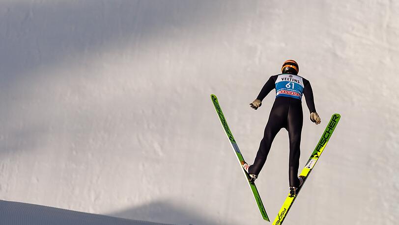 Patzte in der Qualifikation in Garmisch-Partenkirchen: Karl Geiger.