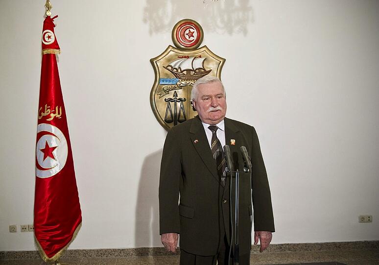 Lech Walesa will am 18.5. in München für den seliggesprochenen Papst Johannes Paul
II. beten. (Archivbild)