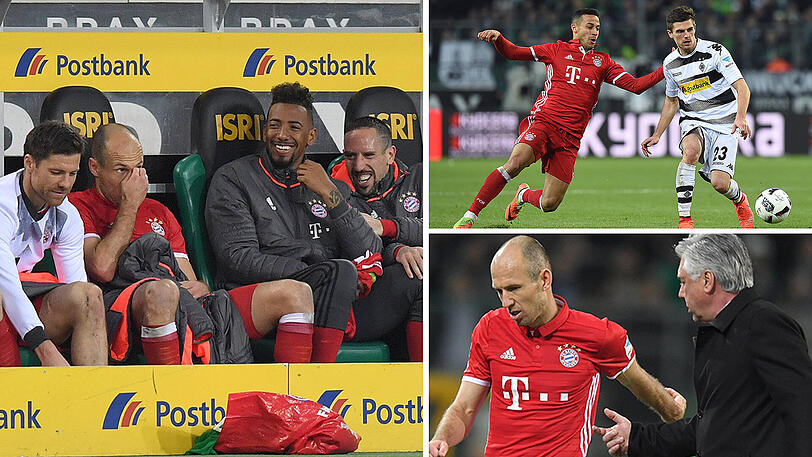Jonas Hofmann und Arjen Robben standen am Sonntag im Mittelpunkt.