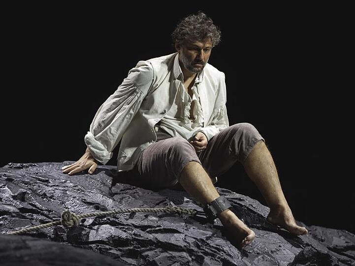 Jonas Kaufmann als Florestan in der Oper "Fidelio" in London.