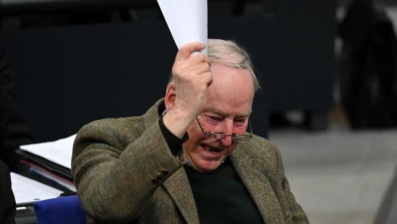 Der AfD-Fraktionsvorsitzende Alexander Gauland im Dezember im Bundestag.