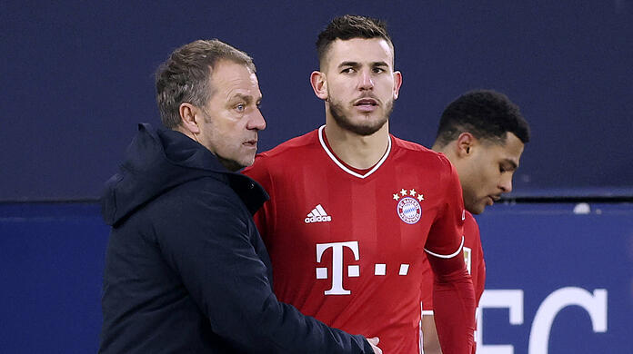 Lucas Hernández ist bei Hansi Flick vorerst auf der Linksverteidigerposition eingeplant.