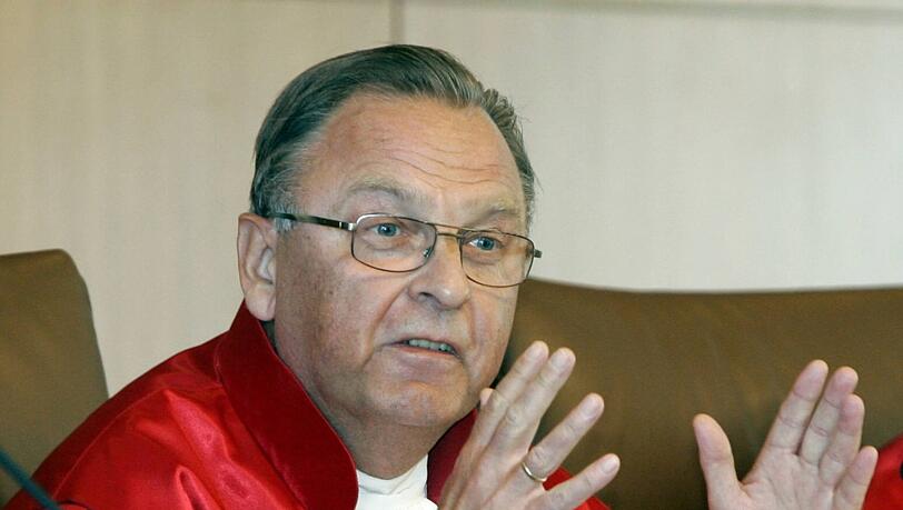 Der ehemalige Präsident des Bundesverfassungsgerichts, Hans-Jürgen Papier. Der ehemalige Präsident des Bundesverfassungsgerichts, Hans-Jürgen Papier.