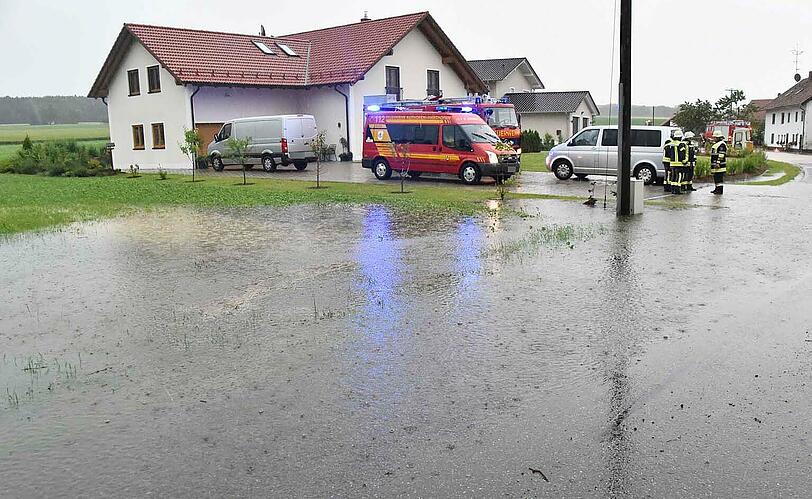 Sehen Sie hier weitere Bilder vom Unwetter im Landkreis Erding.