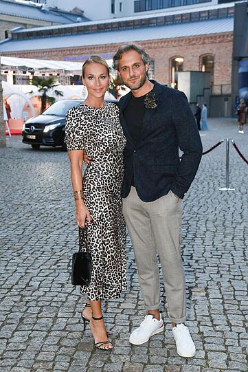 Caroline Beil mit Freund Philipp Sattler.