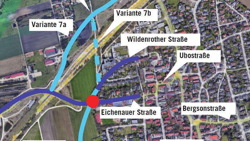 Doch eine größere Umfahrung hätte eine größere Wirkung, glaubt der BA-Chef Kriesel.