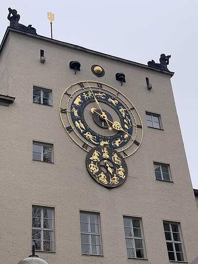 Astronomische Uhr am Deutschen Museum.