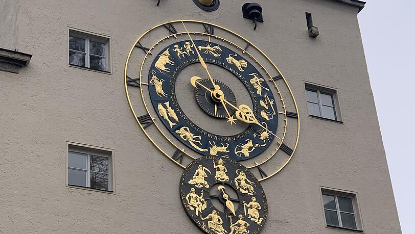 Astronomische Uhr am Deutschen Museum. Astronomische Uhr am Deutschen Museum.