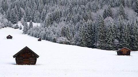 Vielerorts sieht es im Freistaat schon winterlich aus.