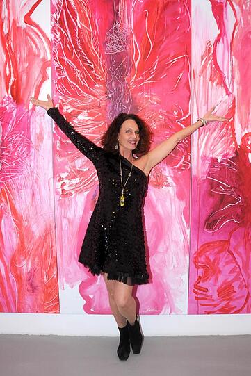 Bilder von der Kunst-Party