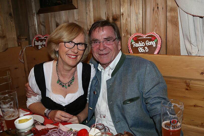 Elmar Wepper mit Ehefrau Anita Schlierf
