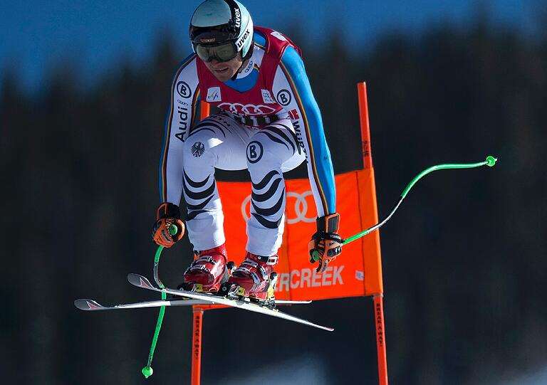 Landete in den Top Ten: Abfahrer Andreas Sander.