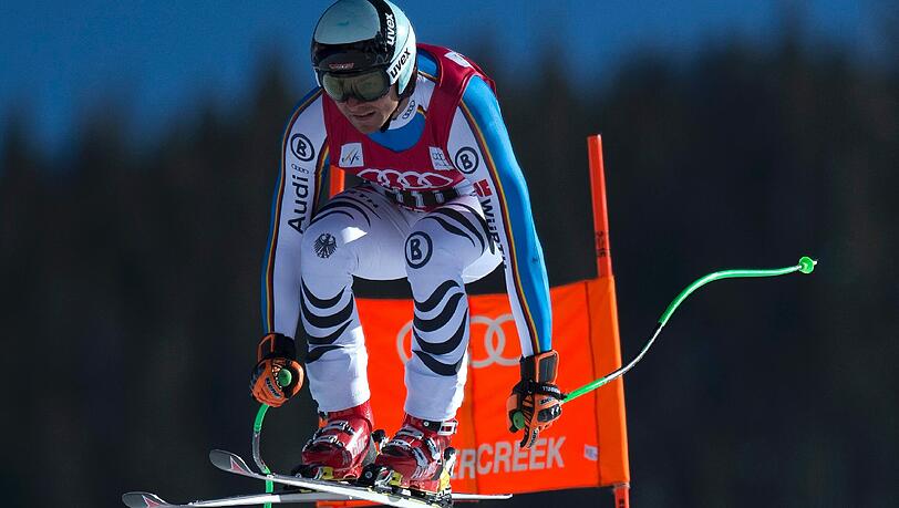 Landete in den Top Ten: Abfahrer Andreas Sander. Landete in den Top Ten: Abfahrer Andreas Sander.