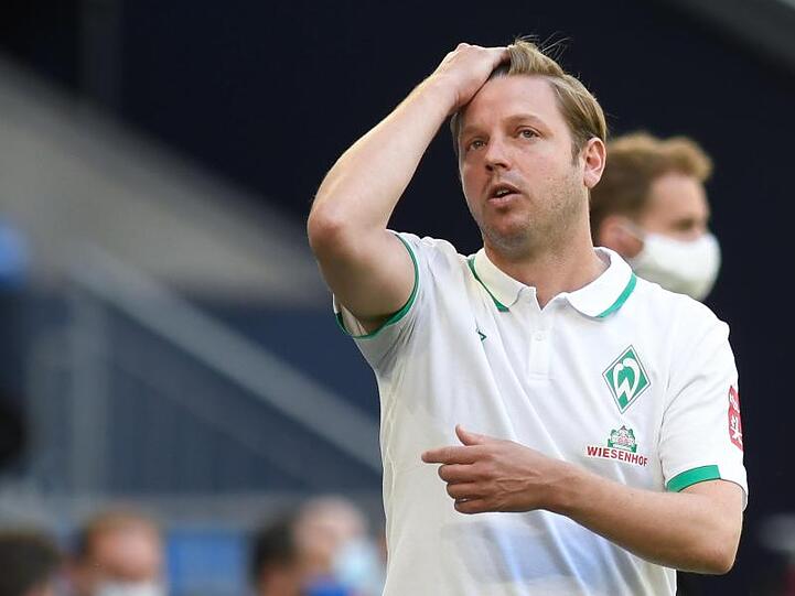 Werder Bremen cheftrainer, Florian Kohfeldt.