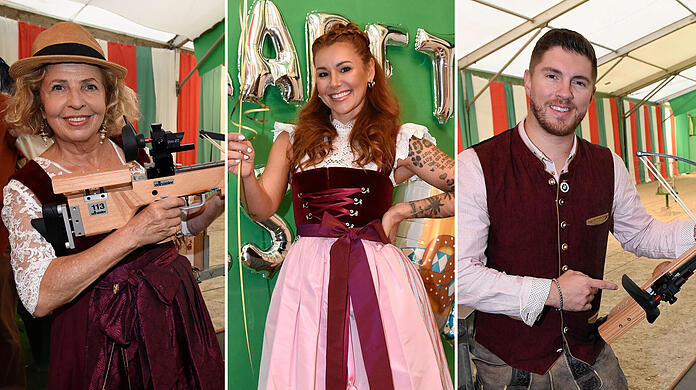 Michaela May, Tiger Kirchharz und Joey Heindle
