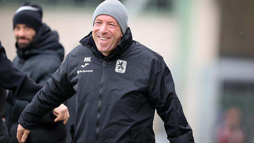 Zufrieden mit dem Auftritt seiner Löwen: Markus Kauczinski. Zufrieden mit dem Auftritt seiner Löwen: Markus Kauczinski.