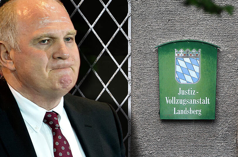 Uli Hoeneß durfte am Samstag die JVA Landsberg für mehrere Stunden verlassen.