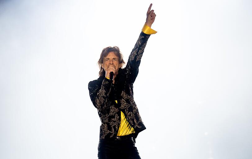 Rockten München: Mick Jagger und die Rolling Stones.