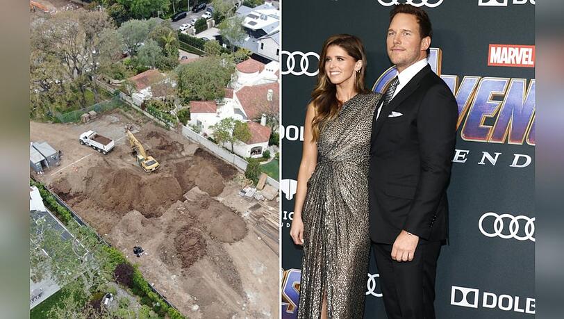 Chris Pratt und Katherine Schwarzenegger lie&szlig;en auf ihrem neuen Grundst&uuml;ck ein bedeutendes Geb&auml;ude abrei&szlig;en.