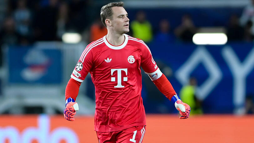 Manuel Neuer hatte viel Grund zum Jubeln gegen den FC Paphos.